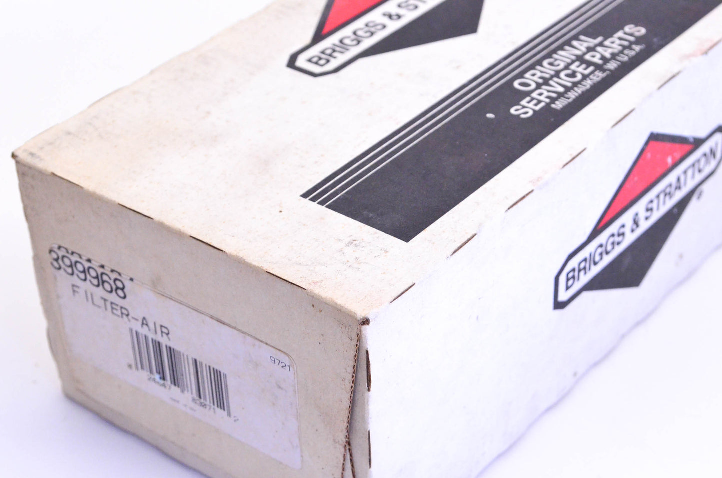 New OEM Briggs & Stratton 399968 Air Filter NOS