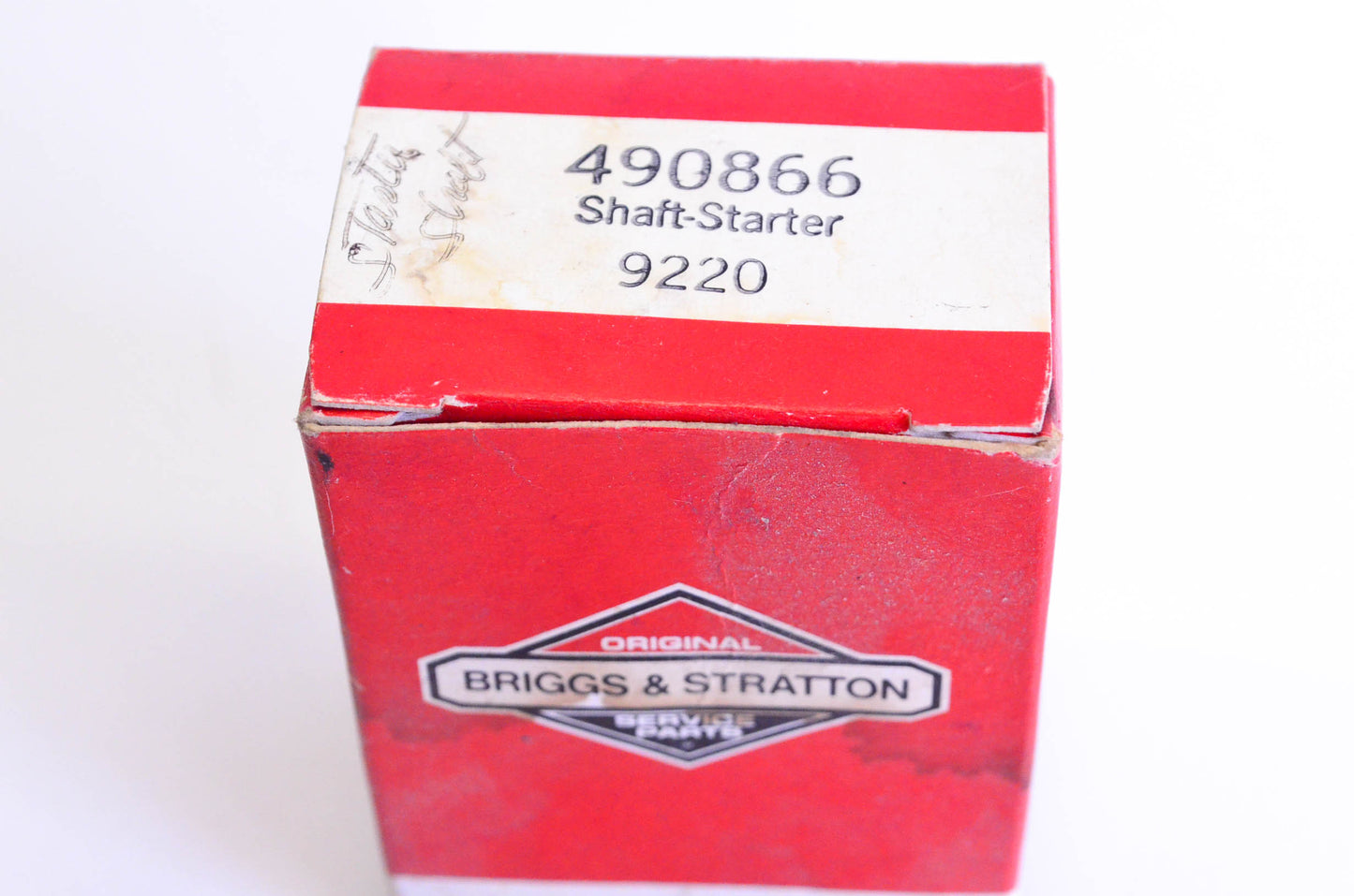 New OEM Briggs & Stratton 490866 Starter Shaft NOS