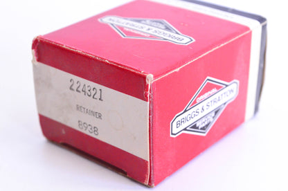 New OEM Briggs & Stratton 224321 Retainer NOS