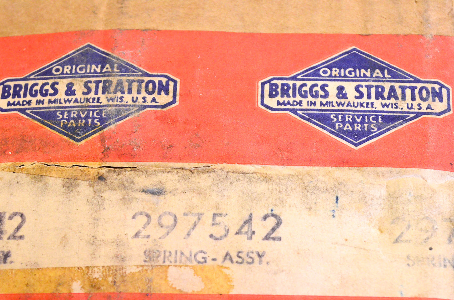 New OEM Briggs & Stratton 297542 Starter Spring Assembly NOS