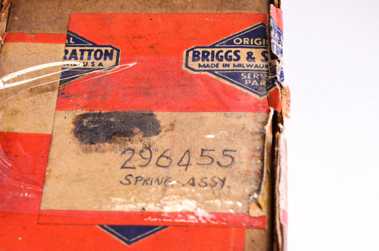 New OEM Briggs & Stratton 296455 Starter Spring Assembly NOS