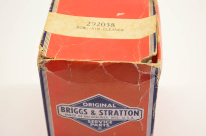New OEM Briggs & Stratton 292038 Air Cleaner Bowl NOS