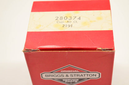 New OEM Briggs & Stratton 280374 Air Cleaner Cup NOS