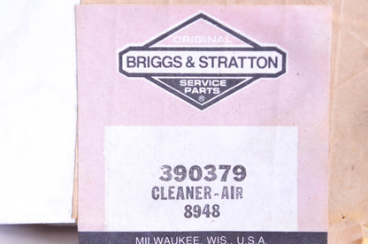 New OEM Briggs & Stratton 390379 Air Cleaner Assembly NOS