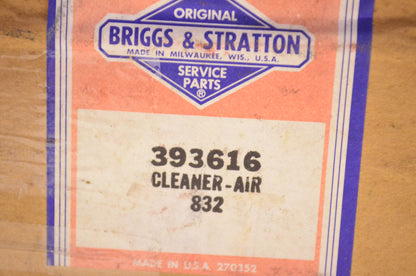 New OEM Briggs & Stratton 392308 Air Cleaner Kit NOS