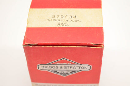 New OEM Briggs & Stratton 390834 Diaphragm Assembly NOS