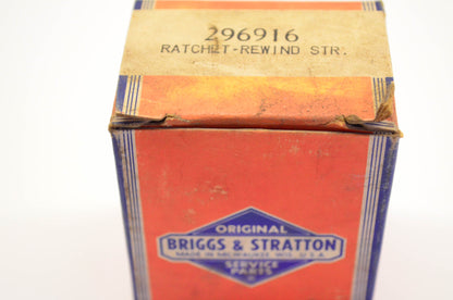 New OEM Briggs & Stratton 296916 Rewind Starter Ratchet Kit NOS