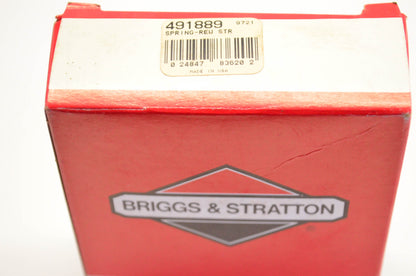 New OEM Briggs & Stratton 491889 Rewind Starter Spring NOS