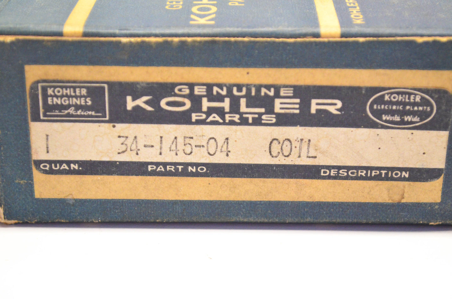 Kohler 34-145-04 Coil NOS