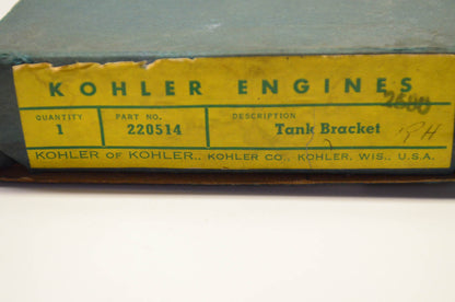 Kohler 220514 Tank Bracket NOS