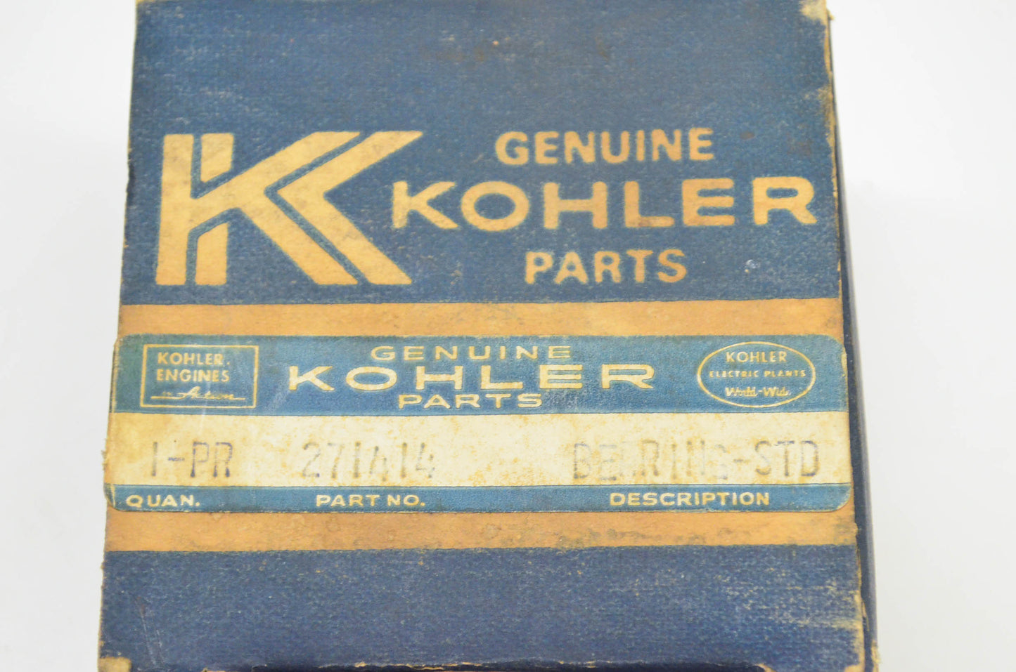 Kohler 271414 Bearing Kit NOS