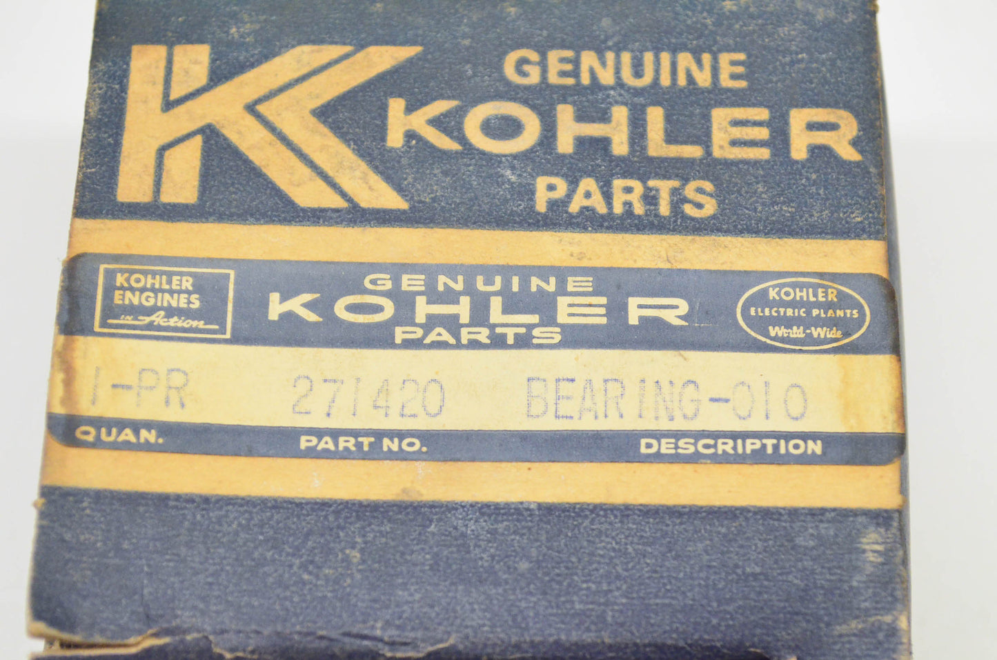 Kohler 271420, 48 755 08 Bearing Kit NOS