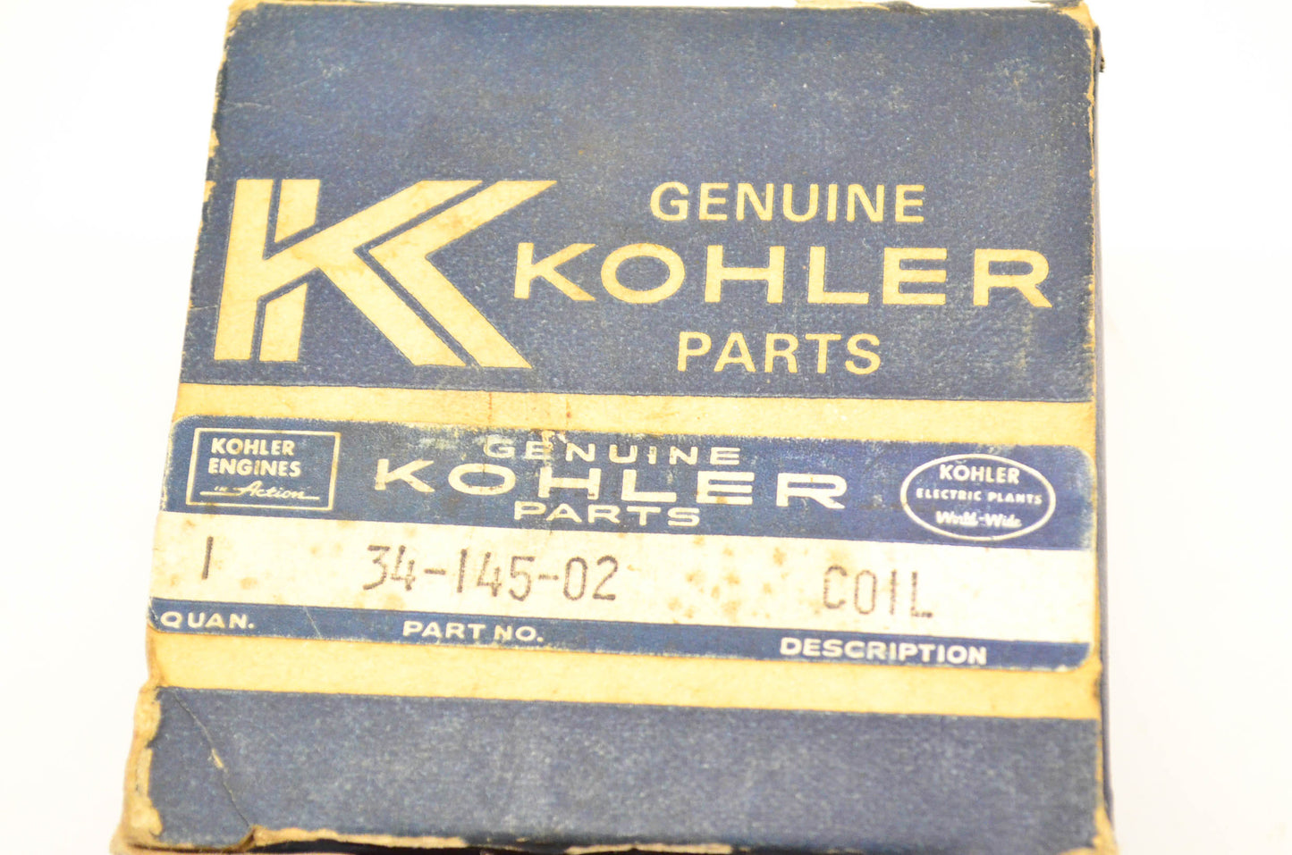 Kohler 34-145-02, 34 145 02 Coil NOS