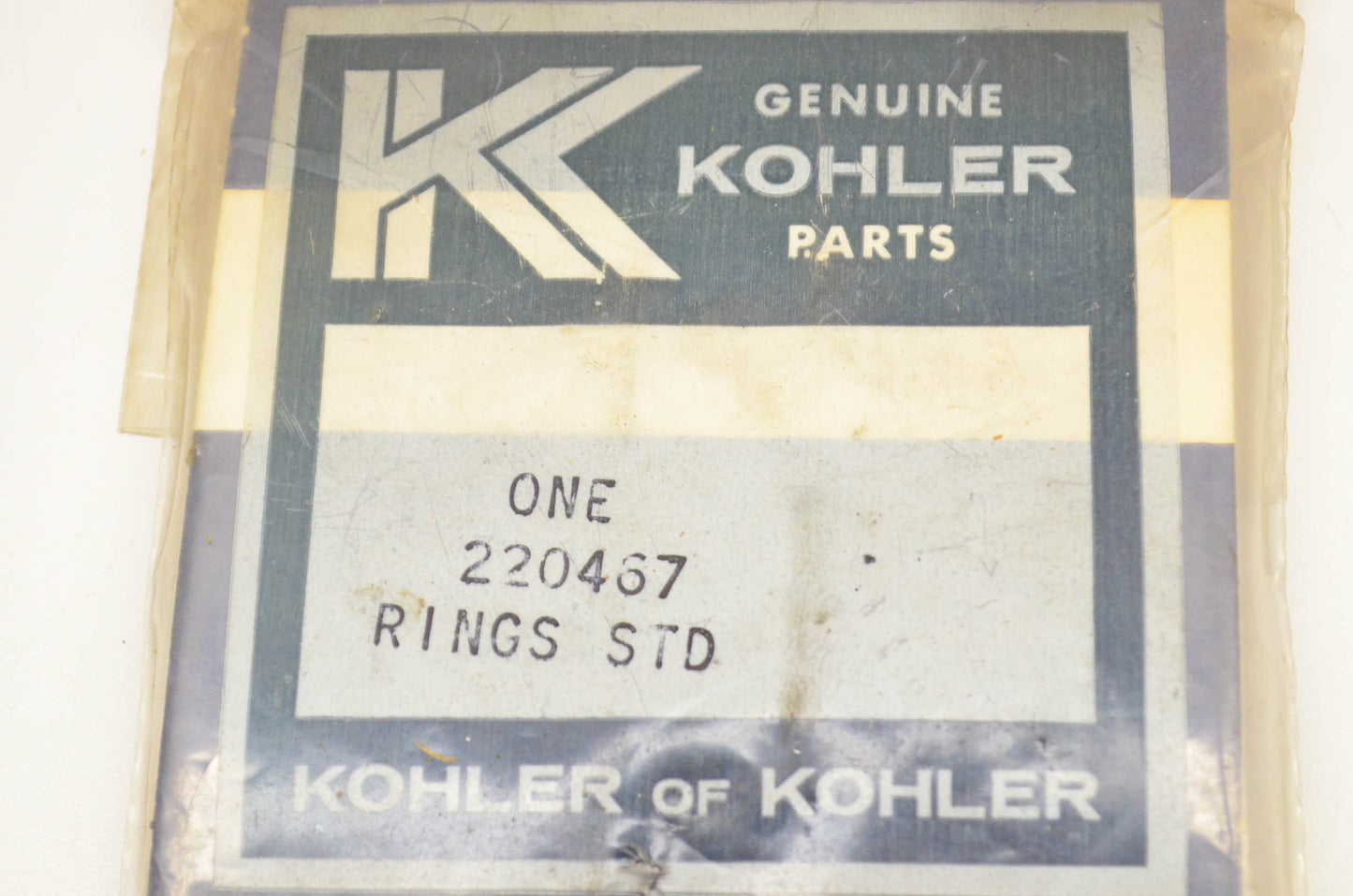 Kohler 220467 Piston Ring Kit NOS