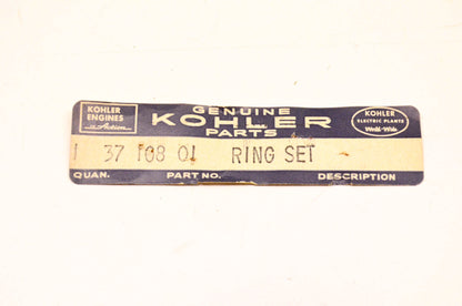 Kohler 37-108-01, 37 108 01 Piston Ring Kit NOS