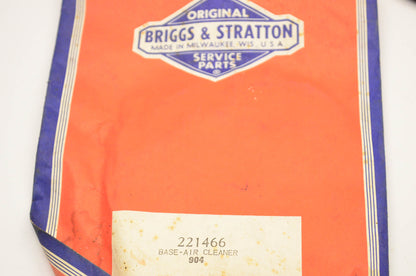 New OEM Briggs & Stratton 221466 Air Cleaner Base NOS
