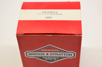 New OEM Briggs & Stratton 280002 Air Cleaner Cup NOS