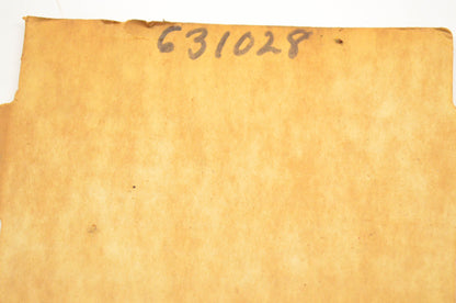 Tecumseh 631028 O-ring Qty 4 NOS