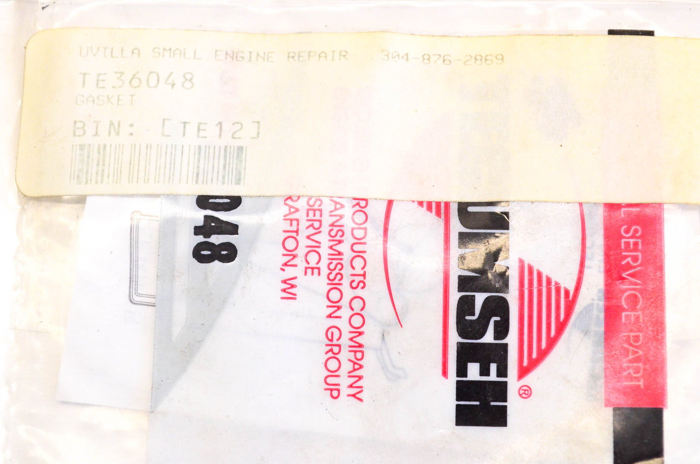 Tecumseh 36048 Carburetor Gasket NOS