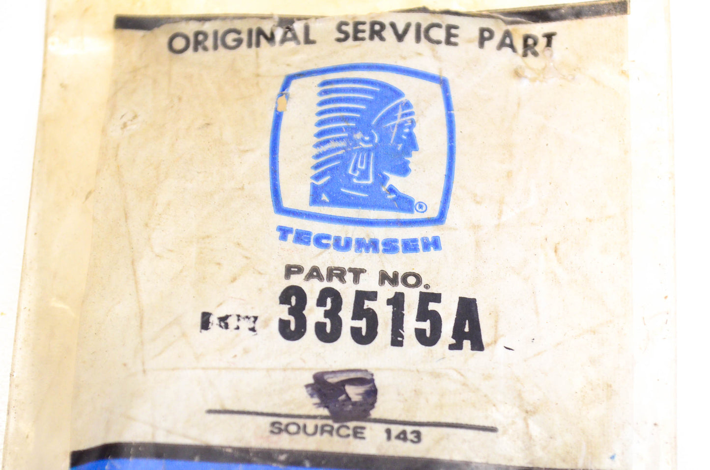 Tecumseh 33515A Intake Gasket NOS