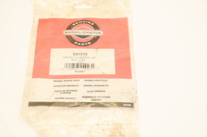 New OEM Briggs & Stratton 691819 Governor Link Spring NOS