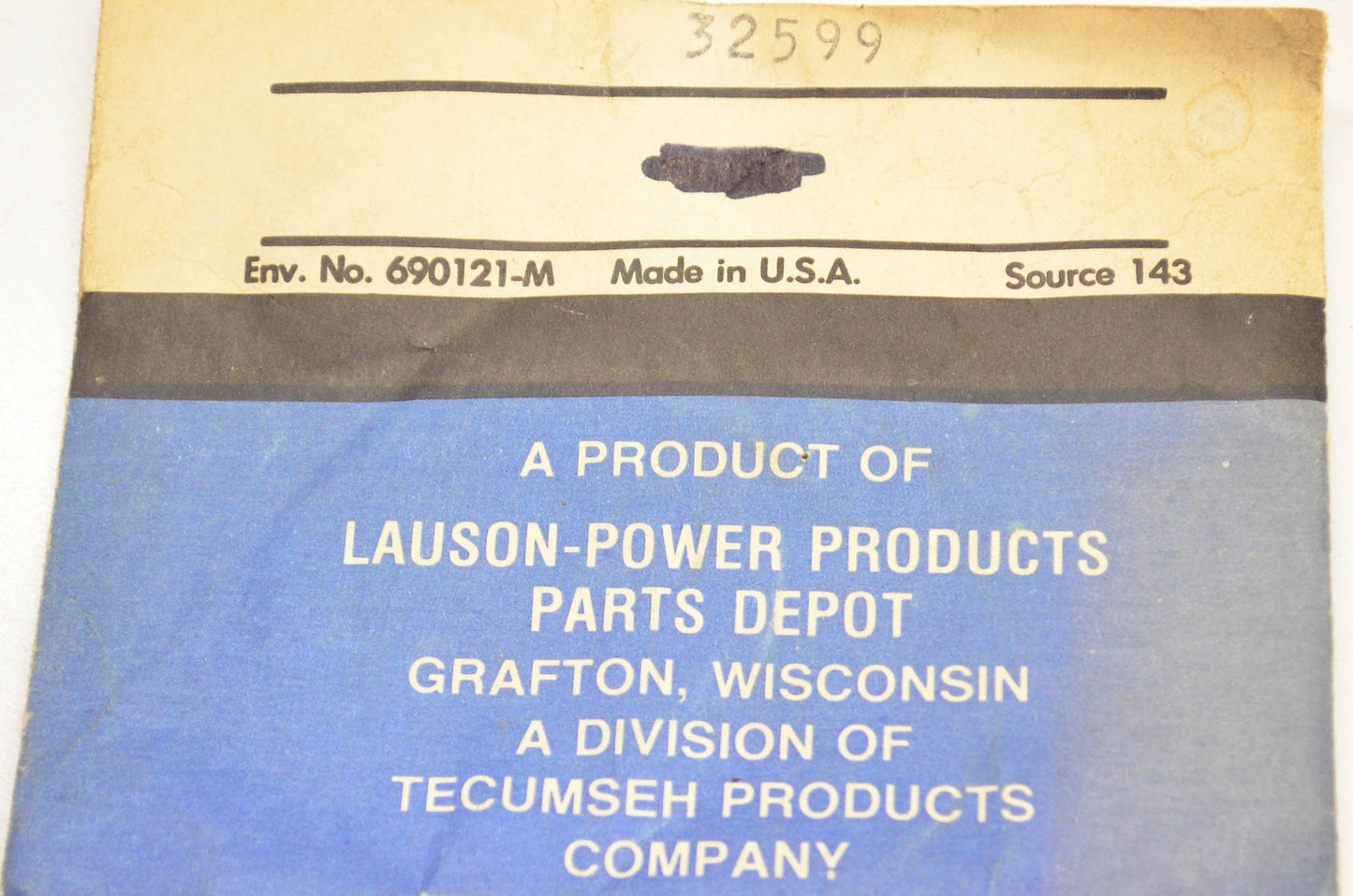 Tecumseh 32599 O-ring NOS