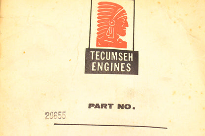 Tecumseh 20655 Head Gasket NOS