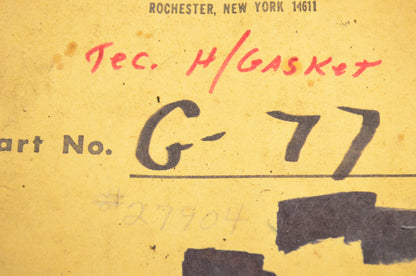 Tecumseh 27904 Head Gasket NOS