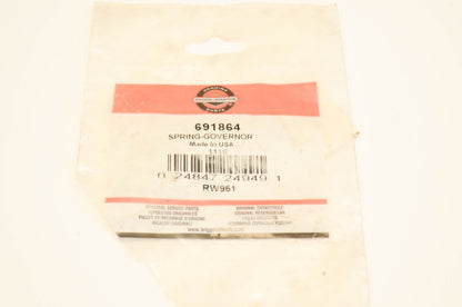 New OEM Briggs & Stratton 691864 Governor Spring NOS