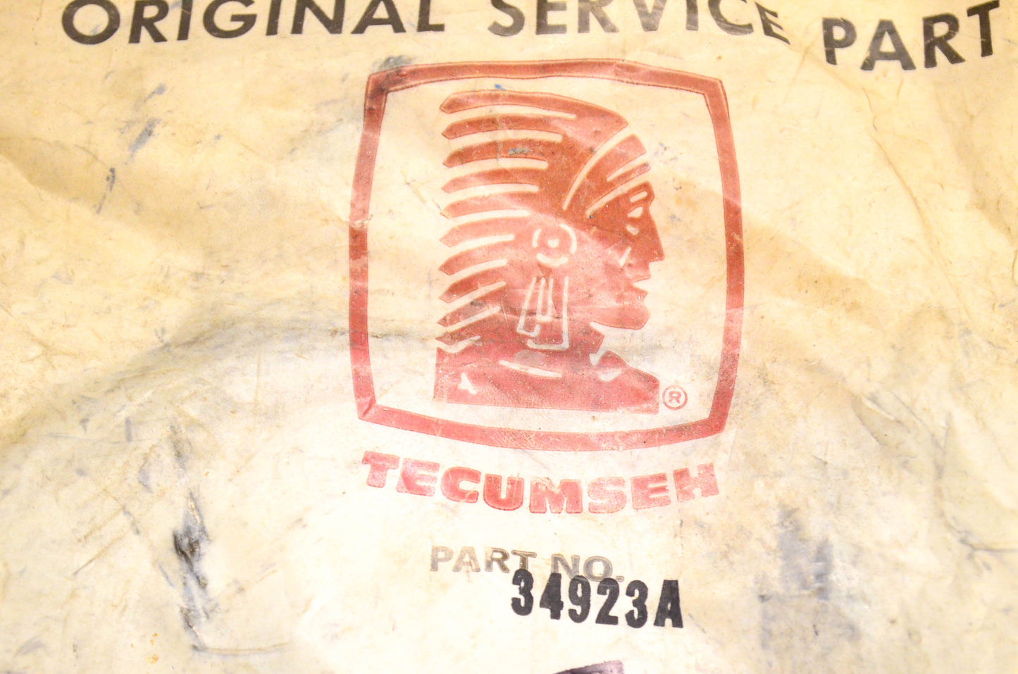 Tecumseh 34923A Cylinder Head Gasket NOS