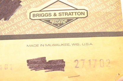 New OEM Briggs & Stratton 271702 Crankcase Gasket NOS