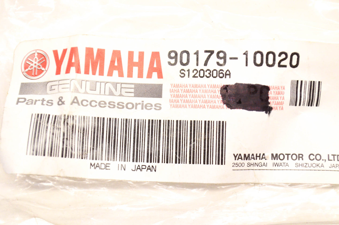 New OEM Yamaha 90179-10020-00 Nut Qty 2 NOS