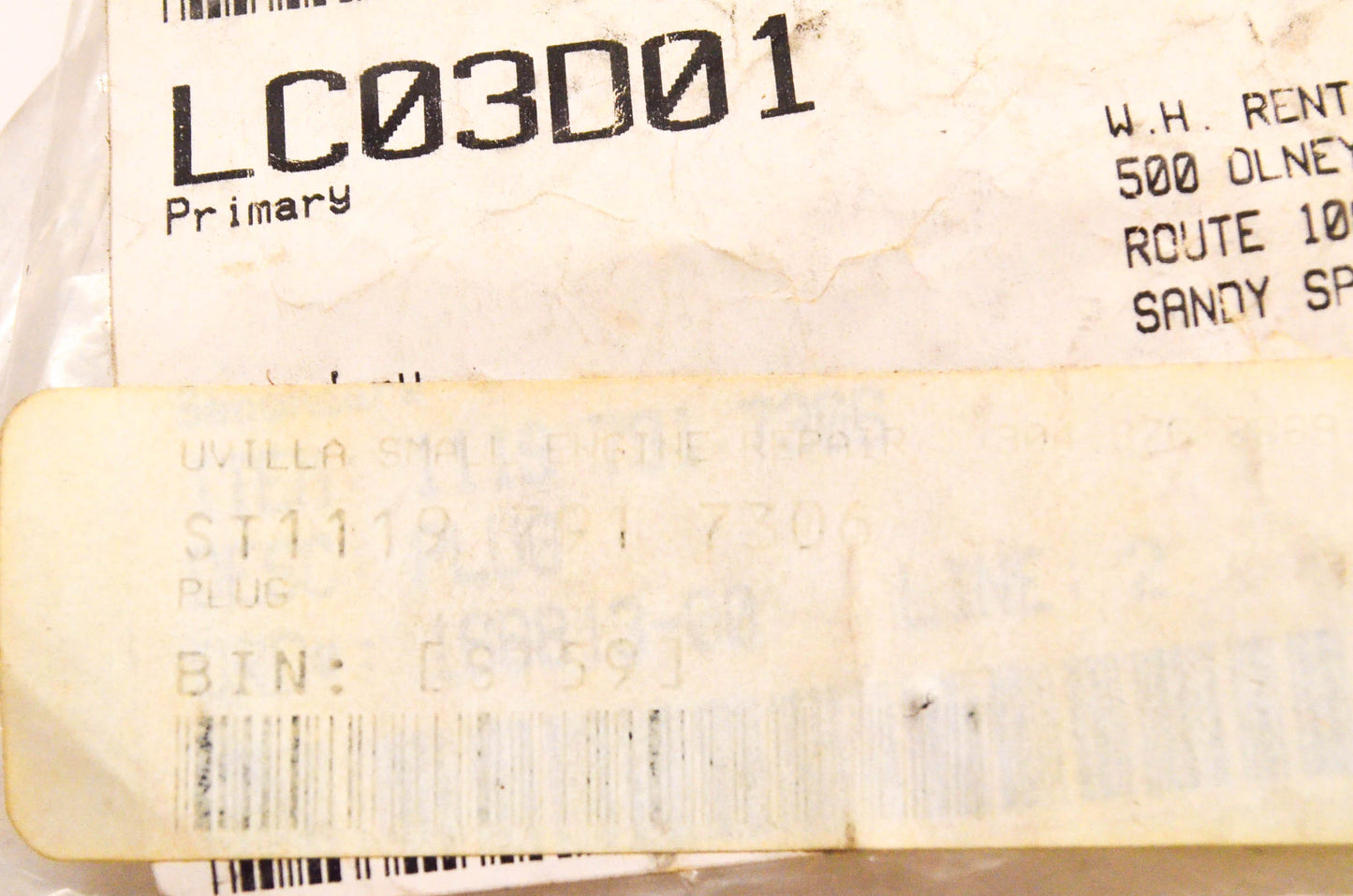 New OEM Stihl 1119-791-7306 Anti Vibration Buffer Plug NOS