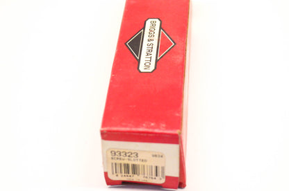 New OEM Briggs & Stratton 93323 Slotted Screw NOS
