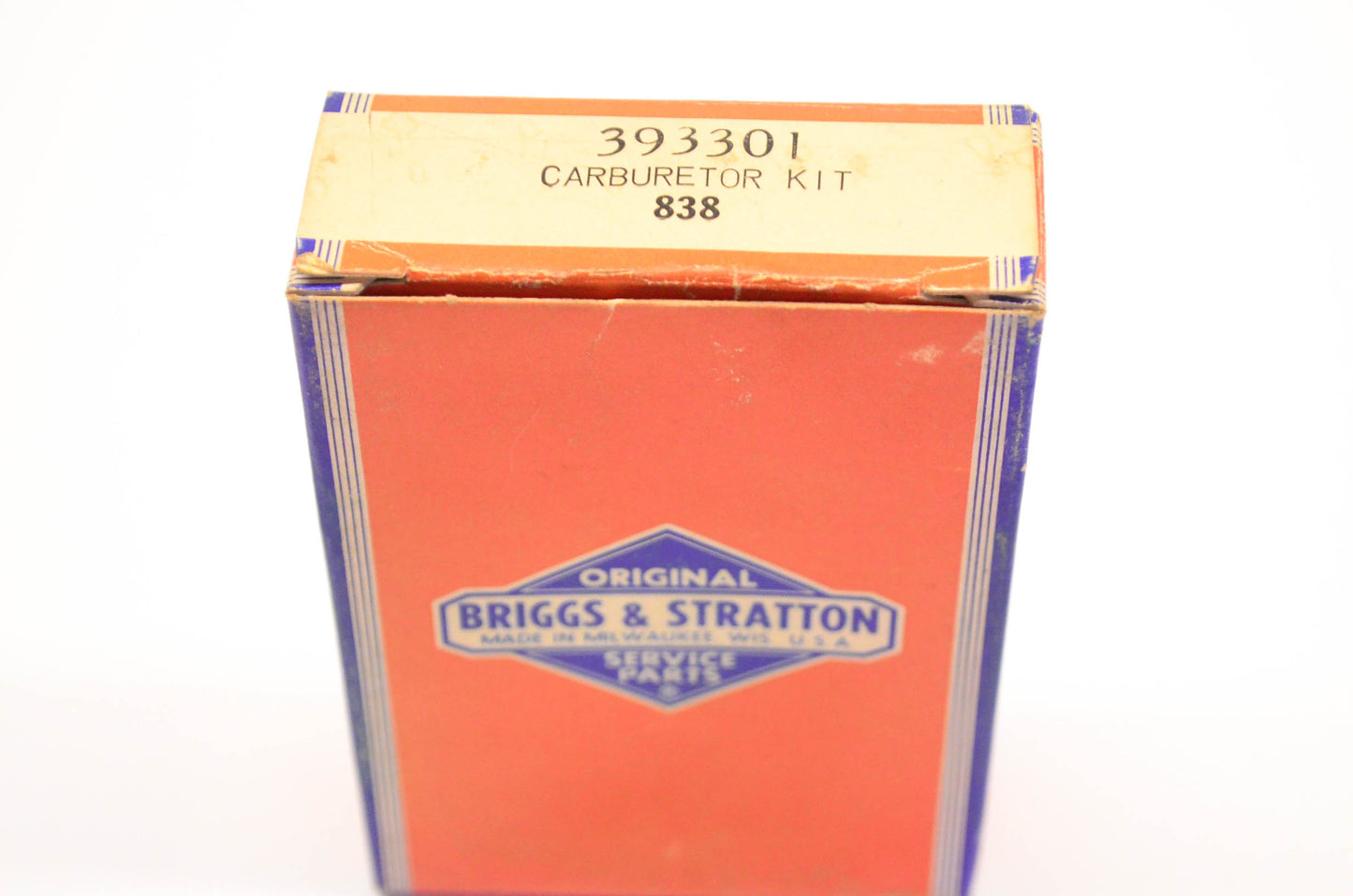 New OEM Briggs & Stratton 393301 Carburetor Kit NOS