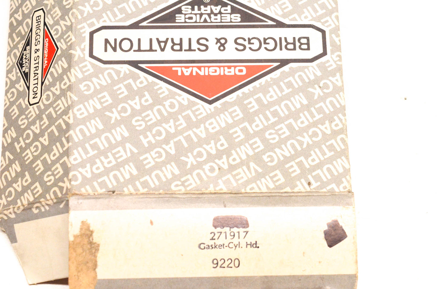 New OEM Briggs & Stratton 271917 Cylinder Head Gasket Qty 2 NOS