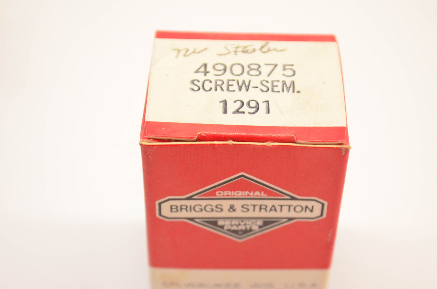 New OEM Briggs & Stratton 490875 Screw and Washer Kit NOS