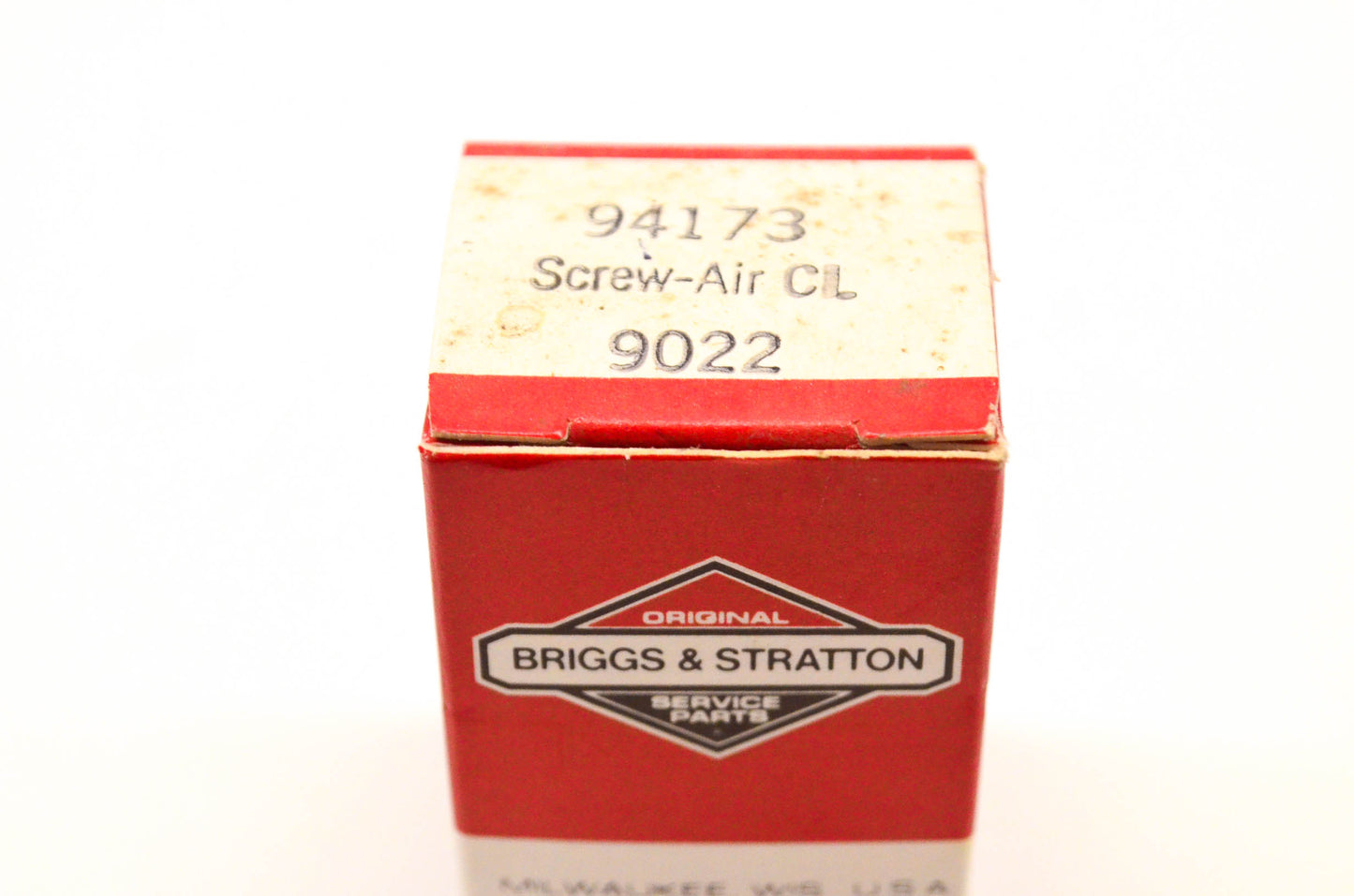 New OEM Briggs & Stratton 94173 Air Cleaner Screw NOS