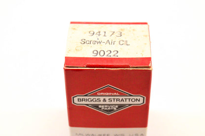 New OEM Briggs & Stratton 94173 Air Cleaner Screw NOS