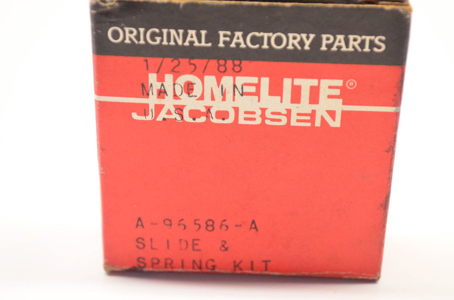 Homelite A-96586-A Slide and Spring Kit NOS