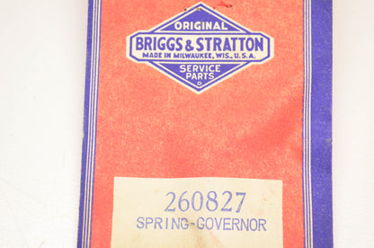 New OEM Briggs & Stratton 260827 Governor Spring NOS
