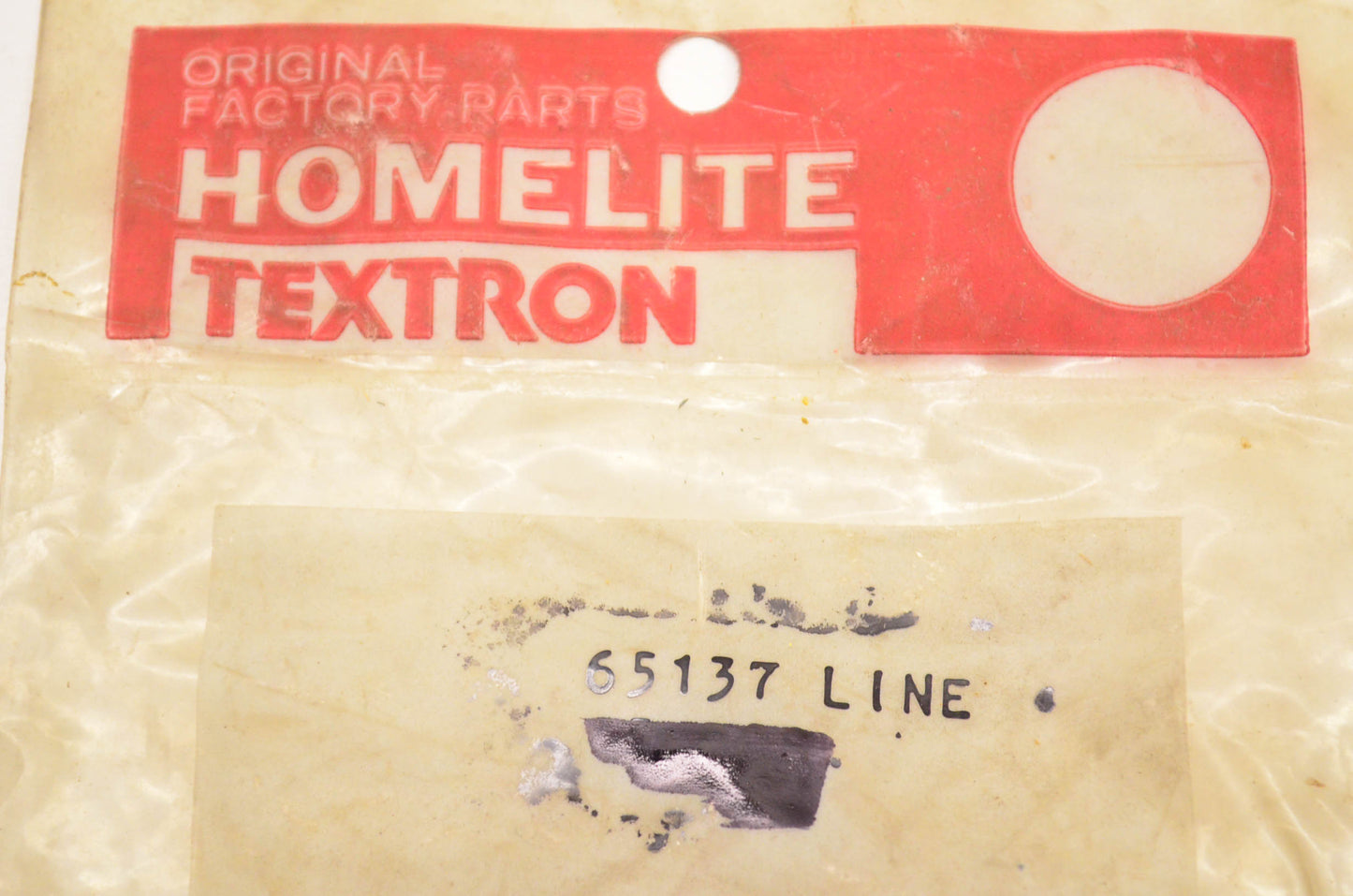 Homelite 65137 Oil Line NOS