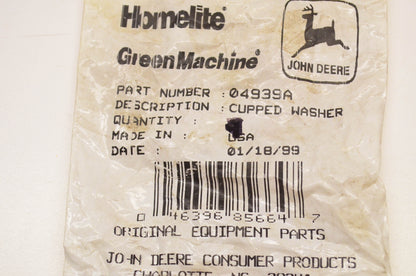 Homelite 04939A Cupped Washer NOS