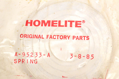Homelite A-95233-A Starter Recoil Spring NOS