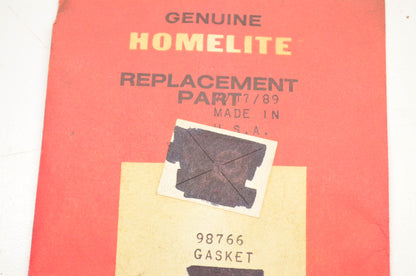 Homelite 98766 Carburetor Gasket NOS