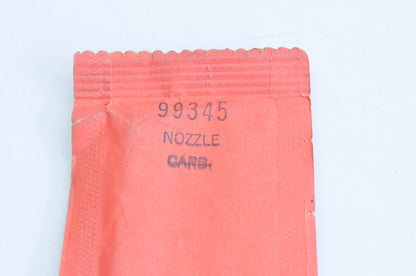 New OEM Briggs & Stratton 99345 Carburetor Nozzle NOS