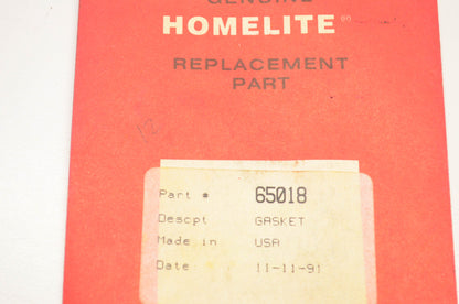 Homelite 65018 Cylinder Gasket NOS