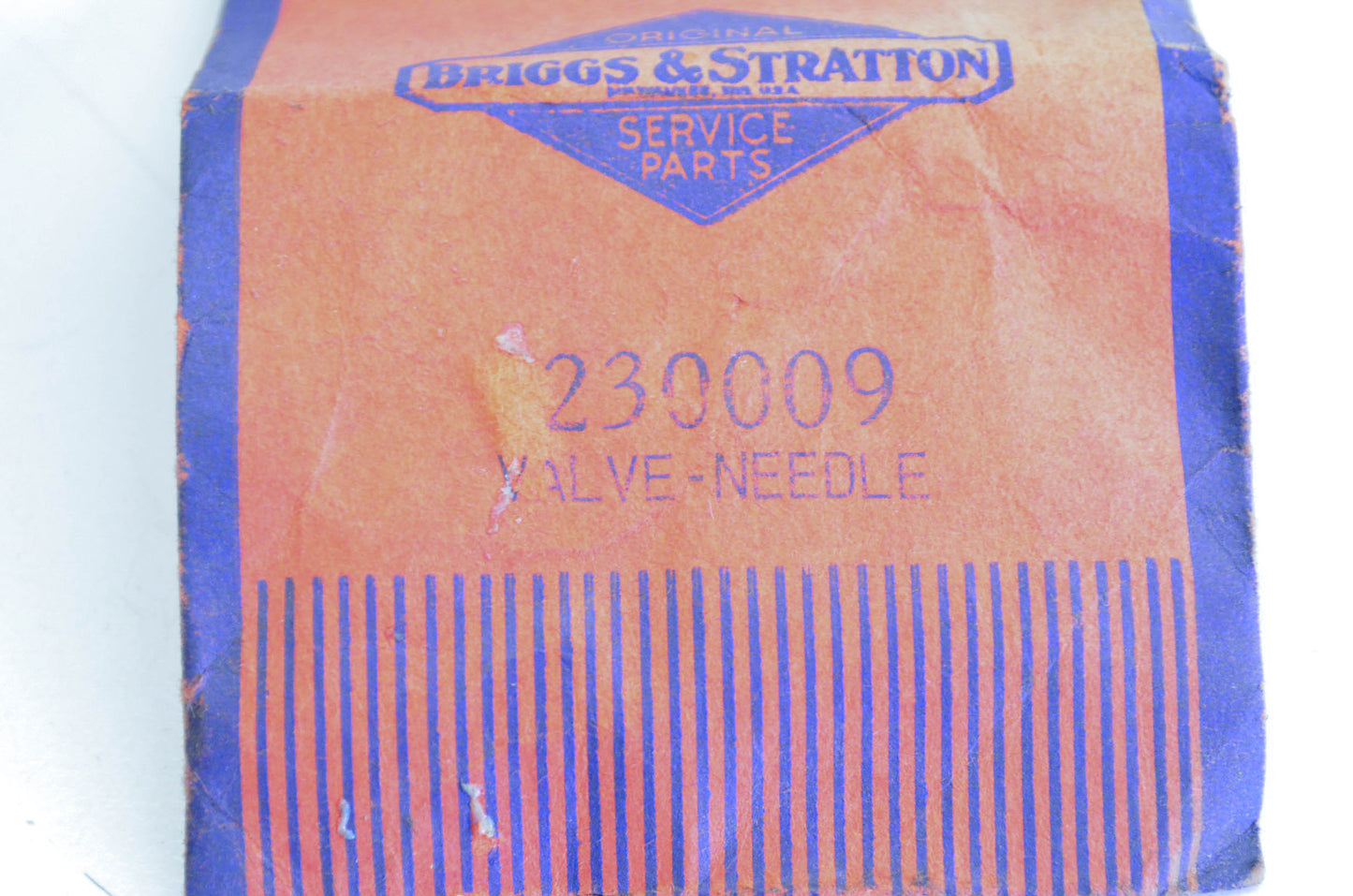 New OEM Briggs & Stratton 230009 Needle Valve NOS