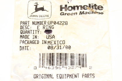 Homelite UP04228 E-Ring NOS