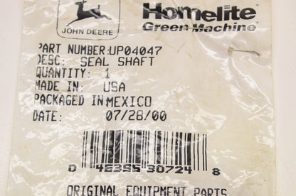 Homelite UP04047 Crankshaft Oil Seal NOS